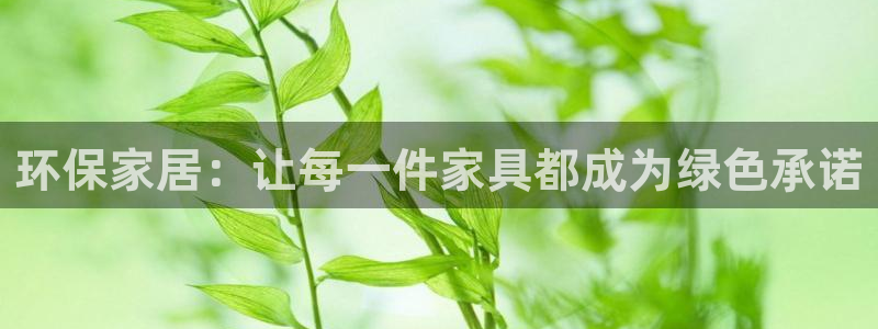 杏耀平台官网网址：环保家居：让每一件家具都成为绿色承诺