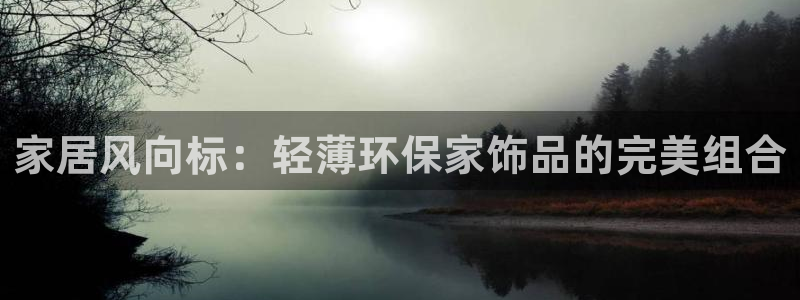 杏耀平台已7O777：家居风向标：轻薄环保家饰品的完美组合