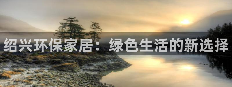 杏耀官网主管：绍兴环保家居：绿色生活的新选择