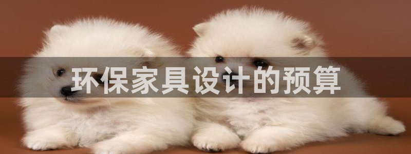 杏耀平台正规么：环保家具设计的预算